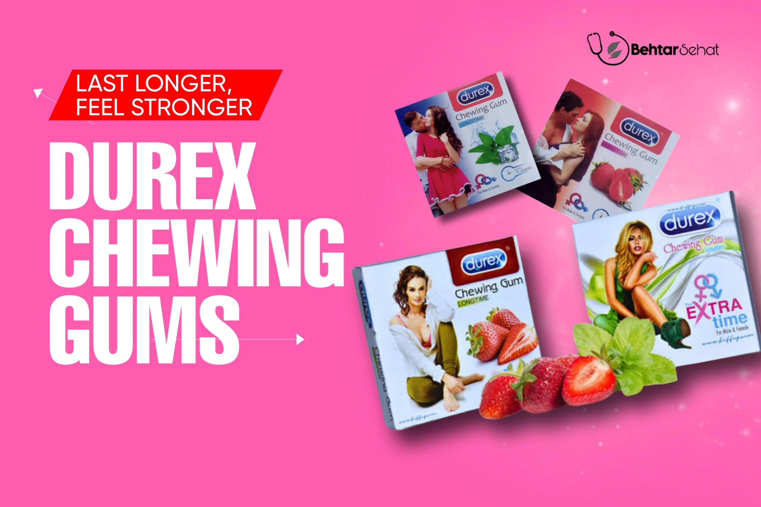 Durex Chewing Gums – Best Libido Booster & Long-Time Chew for Men & Women in Pakistan