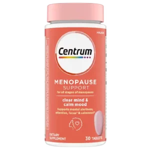 Centrum Menopause Support Multivitamin Bottle for Women