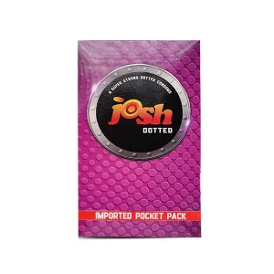 Josh Dotted Condoms - Super Strong Dotted Imported Pocket Pack