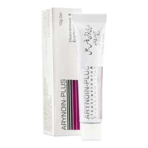 Arynoin Plus Gel 10g isotretinoin erythromycin acne treatment gel tube