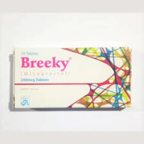 The image show that Breeky Tablets 200Mcg