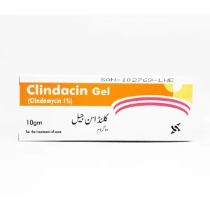 Clindacin Gel 10g tube clindamycin phosphate antibiotic acne gel