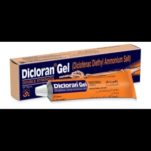 the image show that Dicloran Gel 30G contain diclofenic