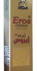 Eros Men Delay Cream 15g tube packaging front view