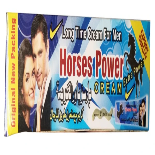 Horses Power Men Delay Cream 50ML – Delay and stamina enhancement cream for men