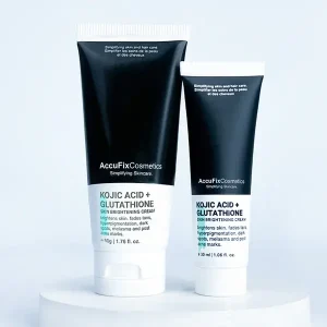 Kojic Acid Glutathione Skin Brightening Cream jar