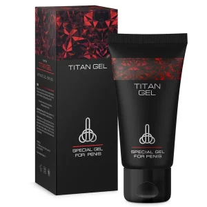 The image show that Titan Gel 50ML for men