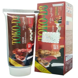 Toko-D3 Herbal Delay Cream for Men – Herbal formula for lasting performance