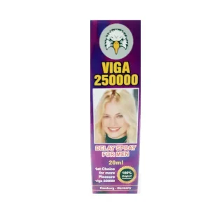 Viga 250000 Spray: Long Time Delay Spray for Men – 20 ML Bottle