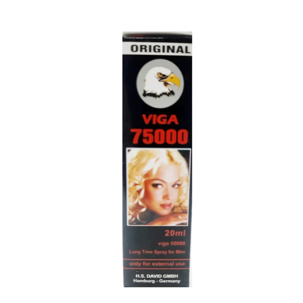 Viga 75000 Spray, Long Time Delay Spray For Men 20ML – Delay spray for improved timing