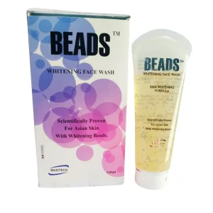 Beads Whitening Face Wash 120ml for bright, clear skin