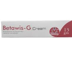 Betawis G Cream 15gm pack - Betamethasone and Gentamicin topical treatment