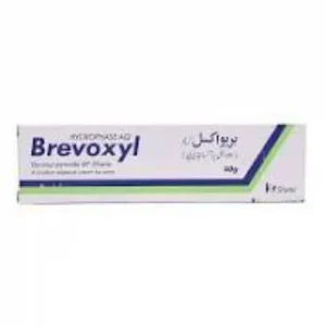 Brevoxyl Cream 40g for acne treatment with Benzoyl Peroxide