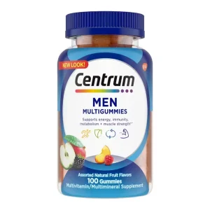 Centrum MultiGummies Men Multivitamin Bottle Front