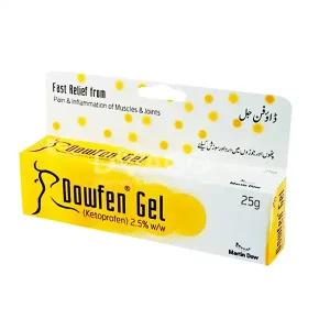 Dowfen Gel 25g – Fast relief topical gel for joint and muscle pain