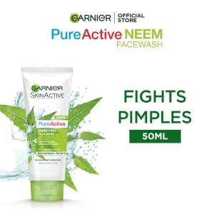 Garnier Face Wash - Pure Active Neem Purifying for pimple-free, clear skin