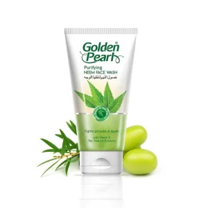 Golden Pearl Face Wash - Active Neem for clear, pimple-free skin