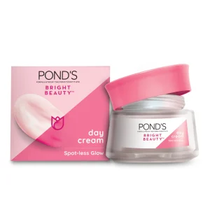 ponds bright beauty day cream spotless jar with pink packaging - Spot-less Glow formula by Pond's Institute