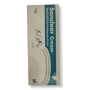 Sanclear Cream 10g tube with box - Clobetasol Propionate BP cream for dermatological treatment