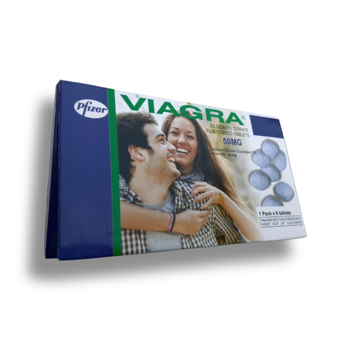 Viagra 50mg 6 tablets pack - sildenafil behtarsehatpk