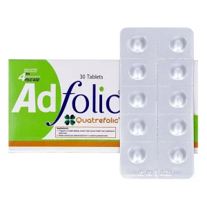 AD Folic 600mcg Tablets – Folic Acid for Pregnancy & Anemia