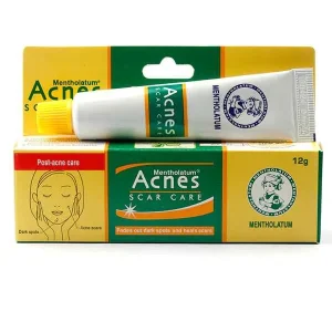 Acnes Scar Care Cream tube for post-acne marks