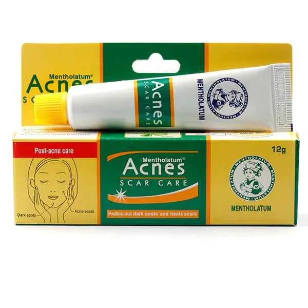 Acnes Scar Care Cream tube for post-acne marks