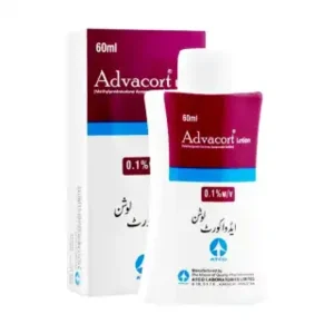 Advacort Lotion 60ml – treatment for eczema, dermatitis, and skin allergies