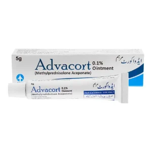 Advacort Ointment 0.1% tube for eczema and skin allergies