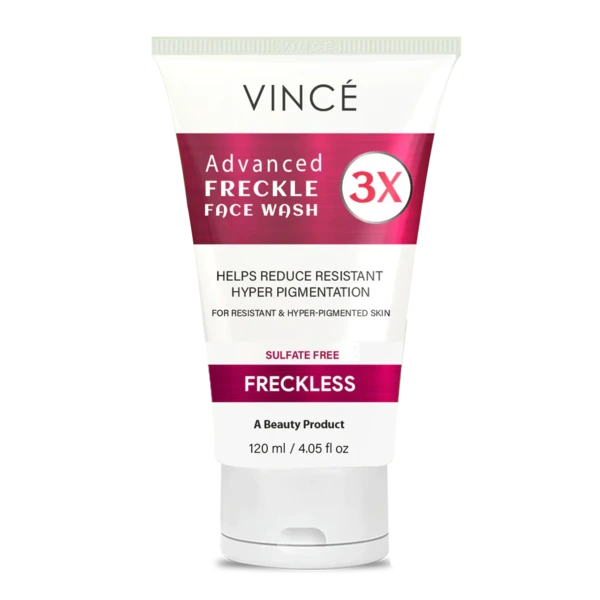 Vince Advanced Freckle Face Wash 200 ML – sulfate-free cleanser for freckles and pigmentation