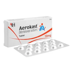 Aerokast 10mg Tablets – Montelukast for Asthma & Allergy Relief