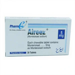 Aireez 5mg Tablets – Montelukast sodium for asthma and allergy prevention