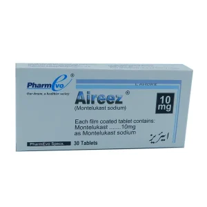 Aireez 10mg Tablets – Montelukast sodium for asthma and allergy relief
