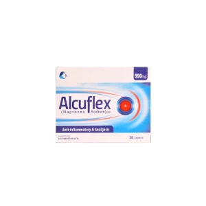 Alcuflex 550mg Tablets – Naproxen Sodium Pain Relief