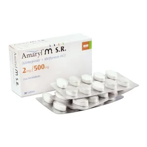 Amaryl-M SR 2mg/500mg – Glimepiride and Metformin Diabetes Tablet