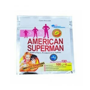 American Superman Timing Capsules – Stamina & Timing Booster for Men