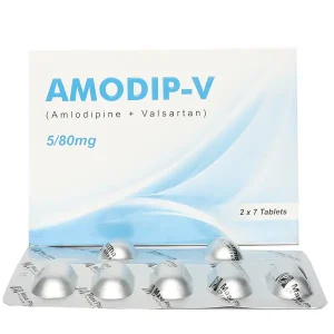 Amodip-V Tablets 5mg/80mg – Amlodipine and Valsartan for Hypertension