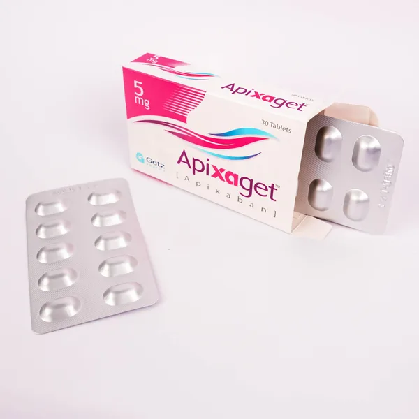 Apixaget 5mg Tablets – Apixaban anticoagulant for blood clot prevention
