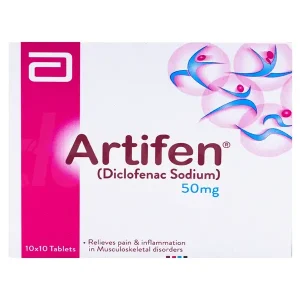 Artifen Tablets 50mg – Pain & Inflammation Treatment
