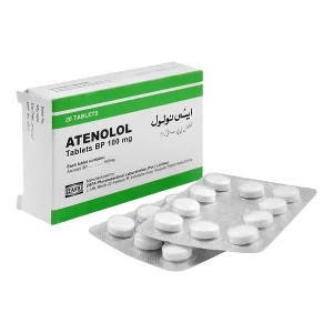 Atenolol 100mg Tablets – Beta Blocker for Hypertension & Angina