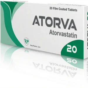 Atorva 20mg Tablets – Atorvastatin for cholesterol and heart disease prevention