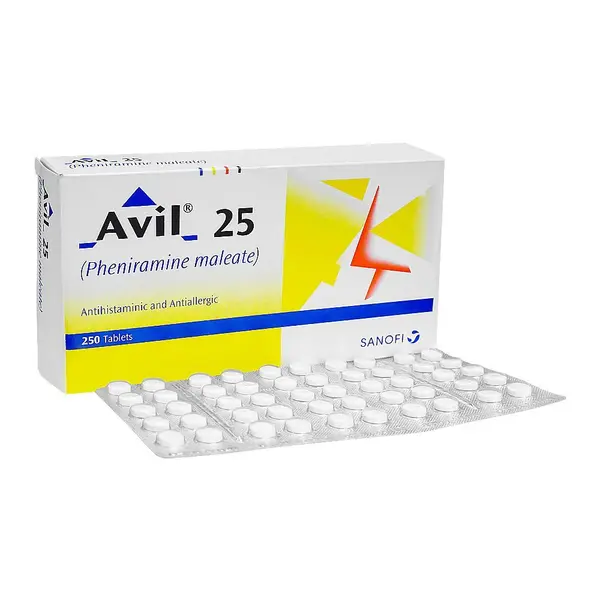 Avil 25mg Tablets – Allergy & Itching Relief Medicine