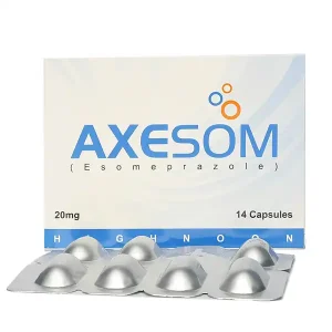 Axesom 20mg Capsules – Esomeprazole for acidity and acid reflux relief