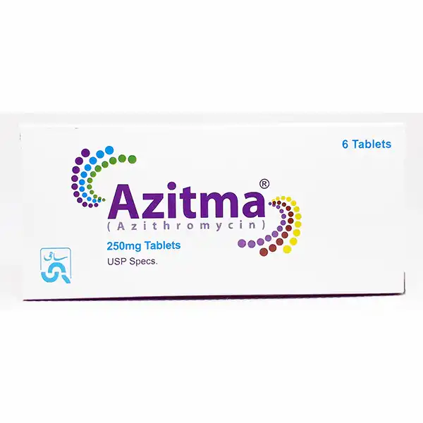 Azitma 250mg Tablets – Azithromycin antibiotic for bacterial infections