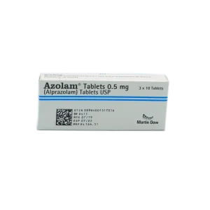 Azolam 0.5mg Tablets – Anxiety, Panic Disorder & Insomnia Relief