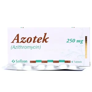 Azotek Tablet 250mg – Azithromycin Antibiotic for Bacterial Infections