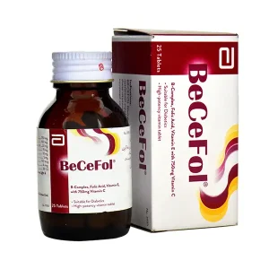 Becefol Tablets pack – B-complex with folic acid for energy and nerve health
