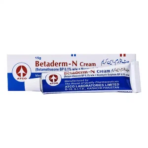 Betaderm-N Cream 15g – Skin Infection & Inflammation Relief by ATCO Laboratories