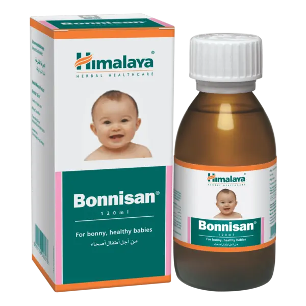 Bonnisan Syrup 120ml bottle – herbal digestive tonic for infants and children