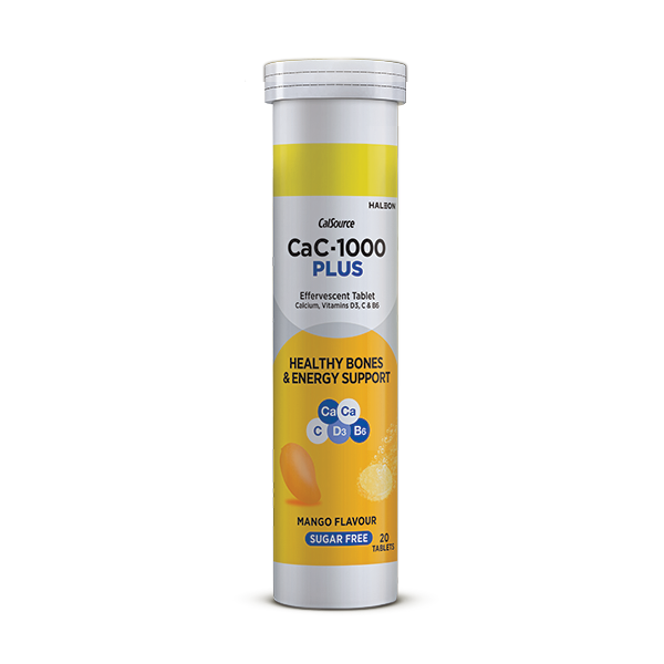 CAC-1000 Plus Sugar-Free Mango Tablets for bone strength